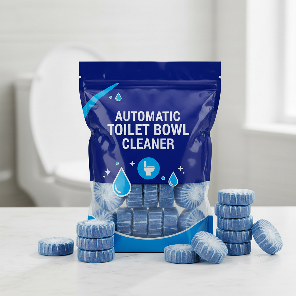 Drop-In Toilet Cleaning Tablets – Clean, Deodorize & Freshen Automatically