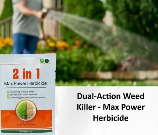 Dual-Action Weed Killer - Max Power Herbicide (Pack of 1)