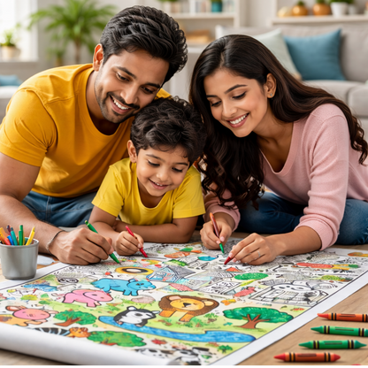 DIY Painting Drawing Paper Roll